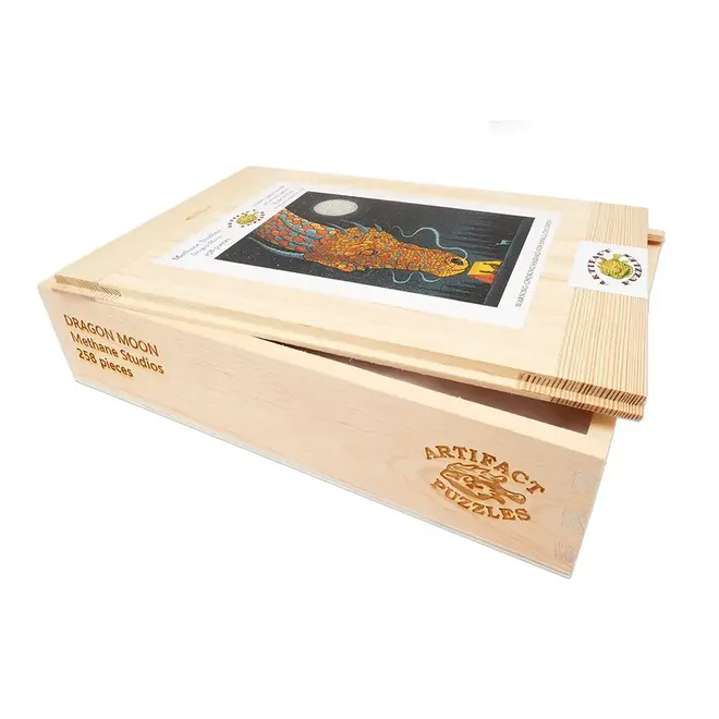 Artifact Puzzles - Methane Studios Dragon Moon (258 pcs) Wooden Jigsaw Puzzle