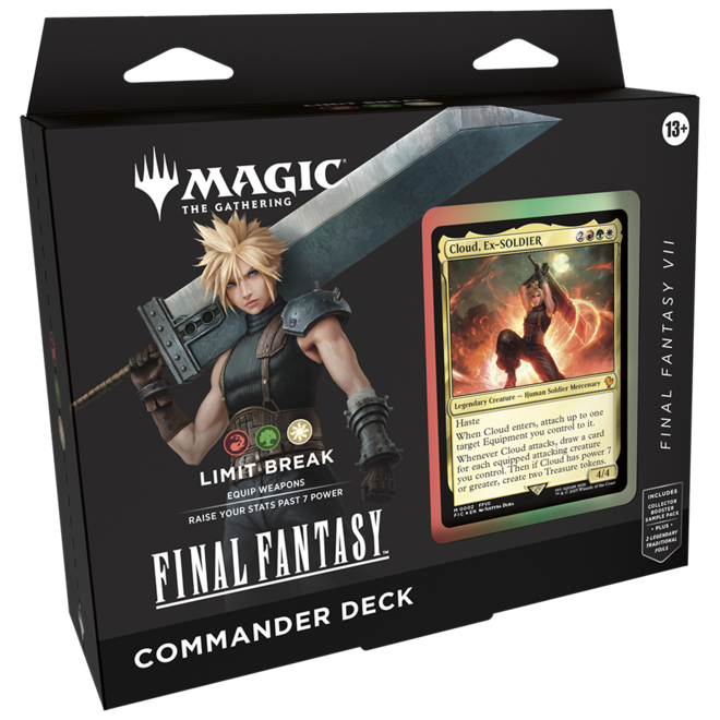 MTG: Final Fantasy Limit Break Commander Deck - Cloud