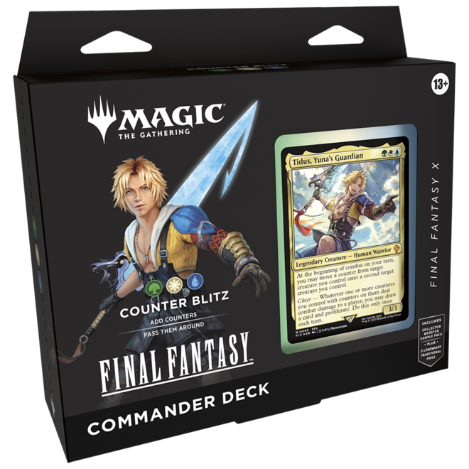 MTG: Final Fantasy Counter Blitz Commander Deck - Tidus