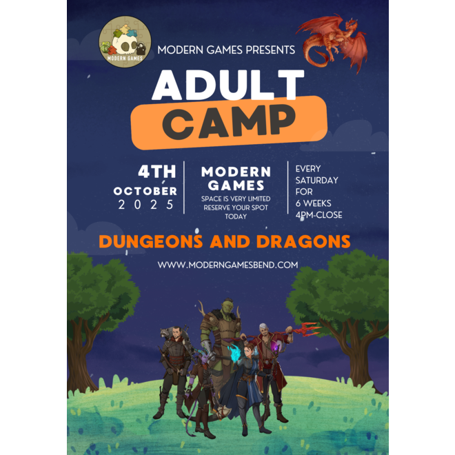 Adult D&D Camp-Saturday