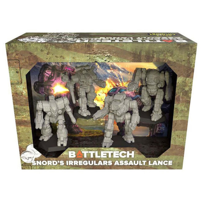 Battletech: Snords Irregulars Assault Lance