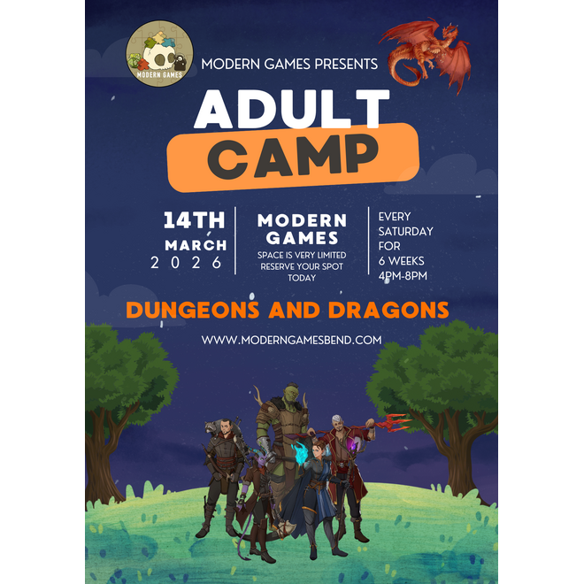 Adult D&D Camp- Advanced
