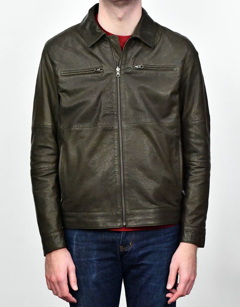 Reversible Leather Nylon Blouson - Men - Ready-to-Wear