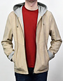 Liles Bespoke  Liles Bespoke Goat Suede Hooded Jacket W/Jersey Lining