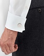 Eton Eton Slim Fit White French Cuff Dress Shirt