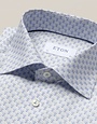 Eton Eton Contemporary Fit Blue Fancy Print