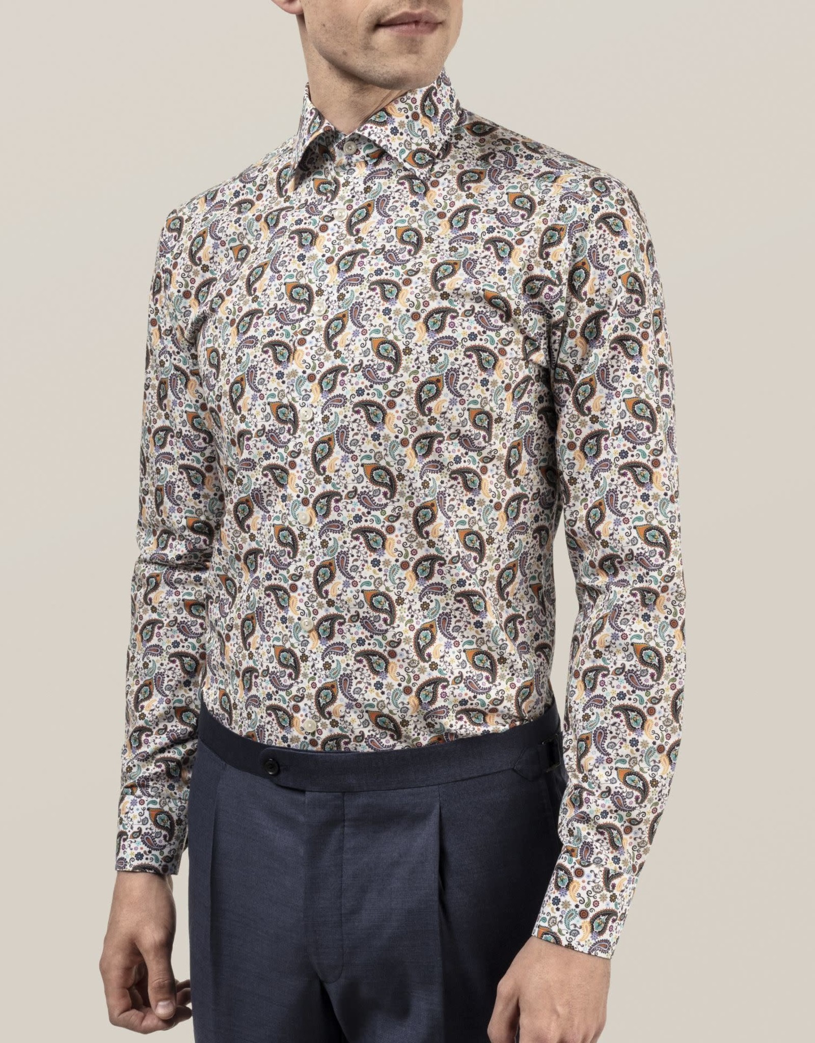 eton contemporary fit dress shirt