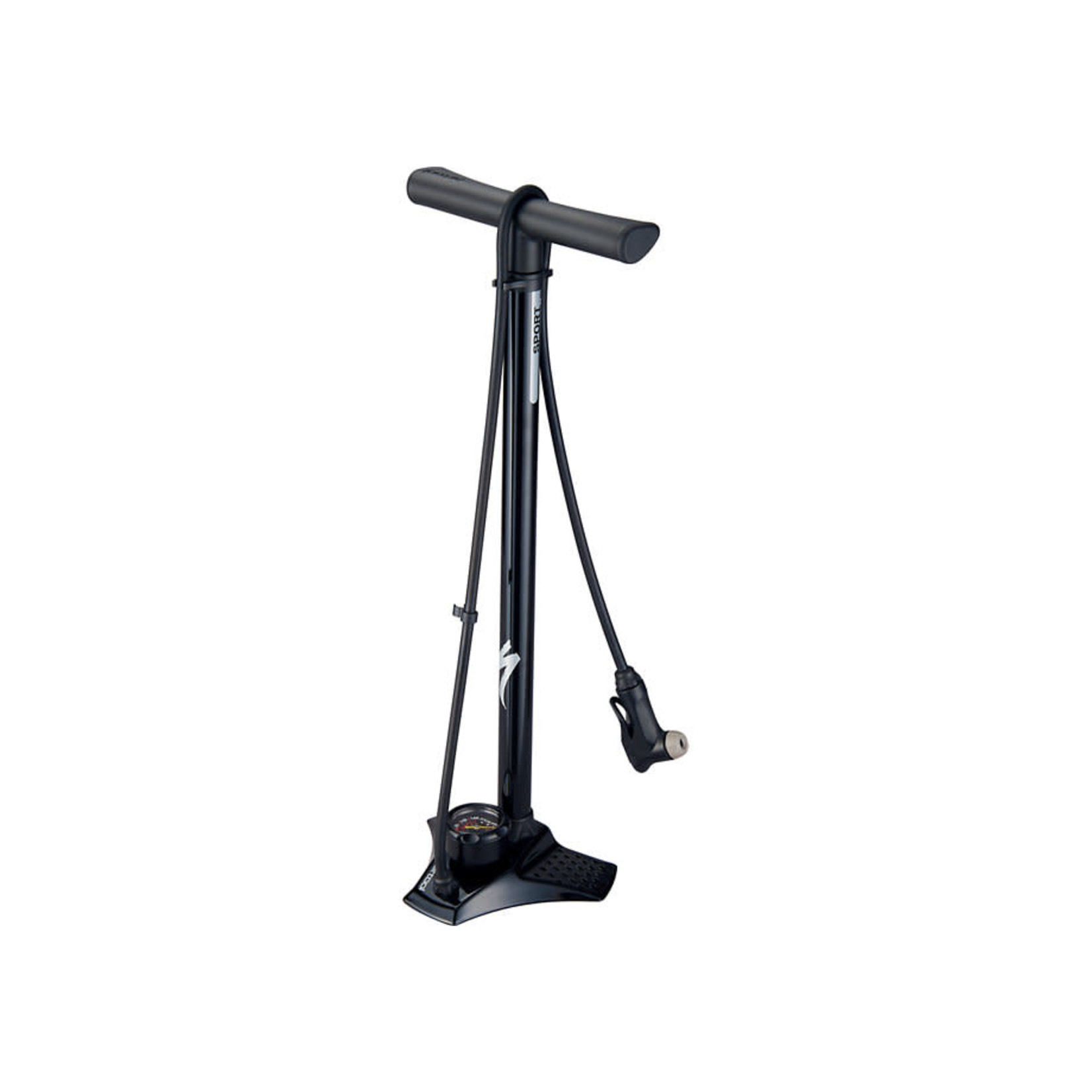 Specialized Specialized Airtool Sport Switchhitter II Floor Pump, Black