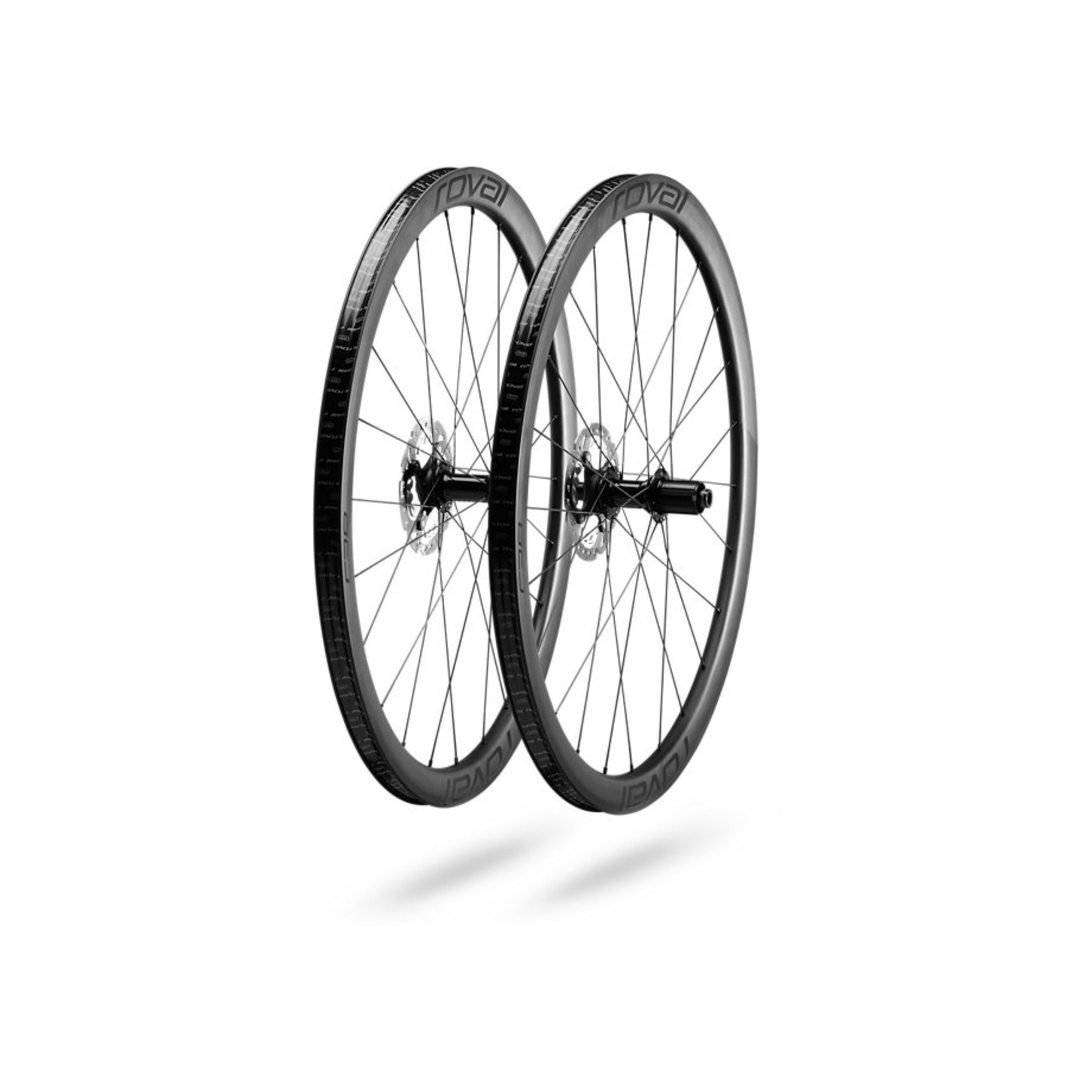 Specialized Roval Rapid C38 Carbon Disc Wheelset Tubeless Ready Satin Carbon/ Black (pair)