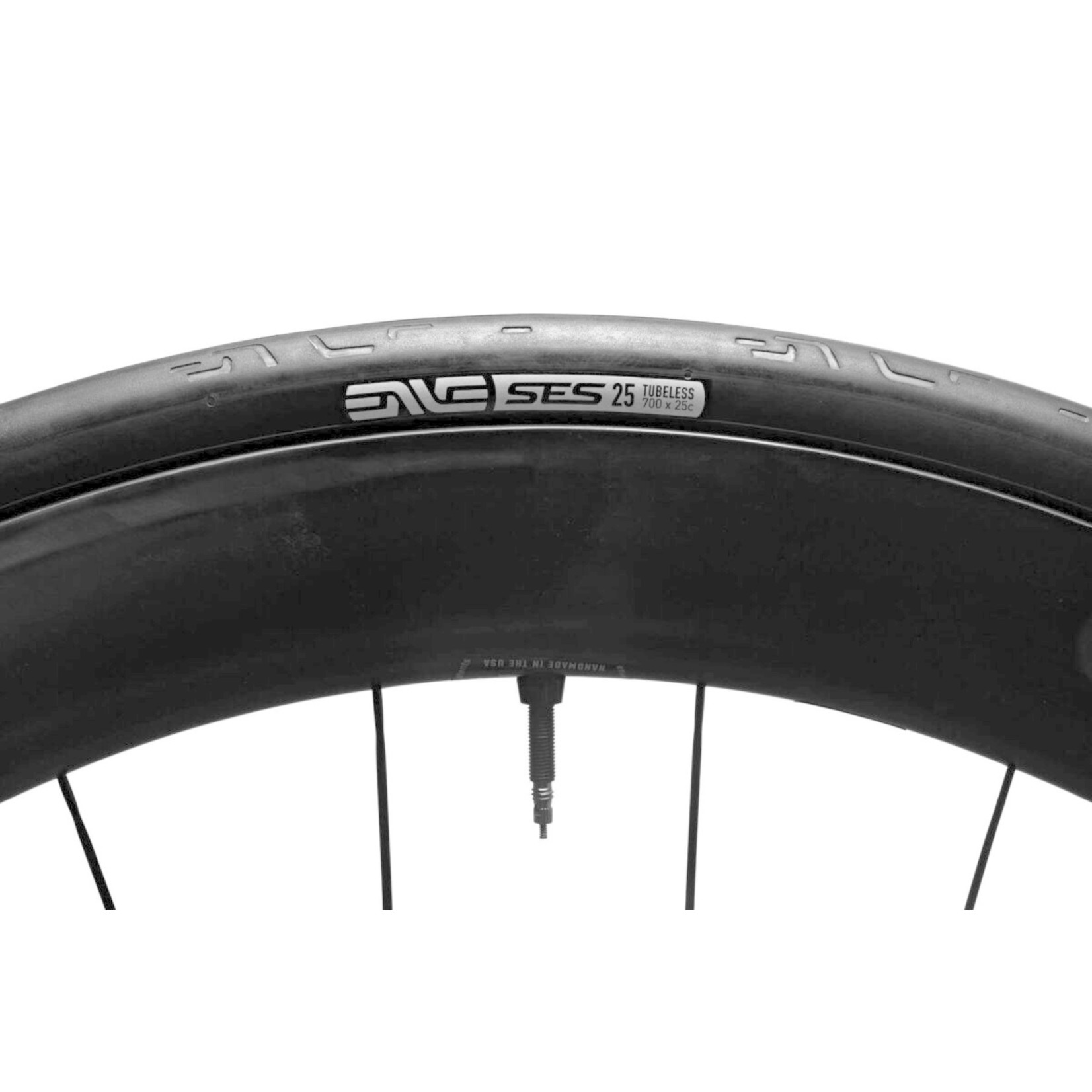 ENVE ENVE SES Road Tire 700x27mm Folding Bead Tubeless Ready Black Sidewall
