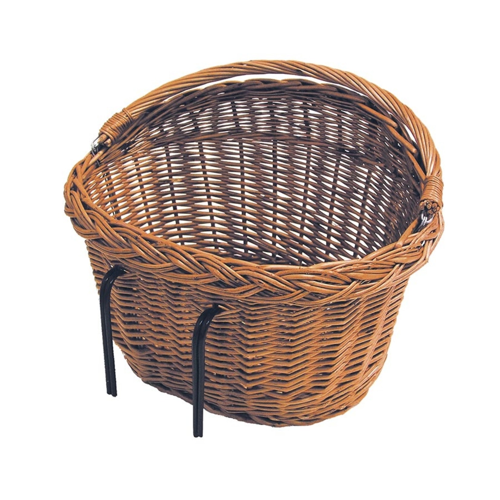 Basil Detroit Wicker Basket Front/ Rear Brown