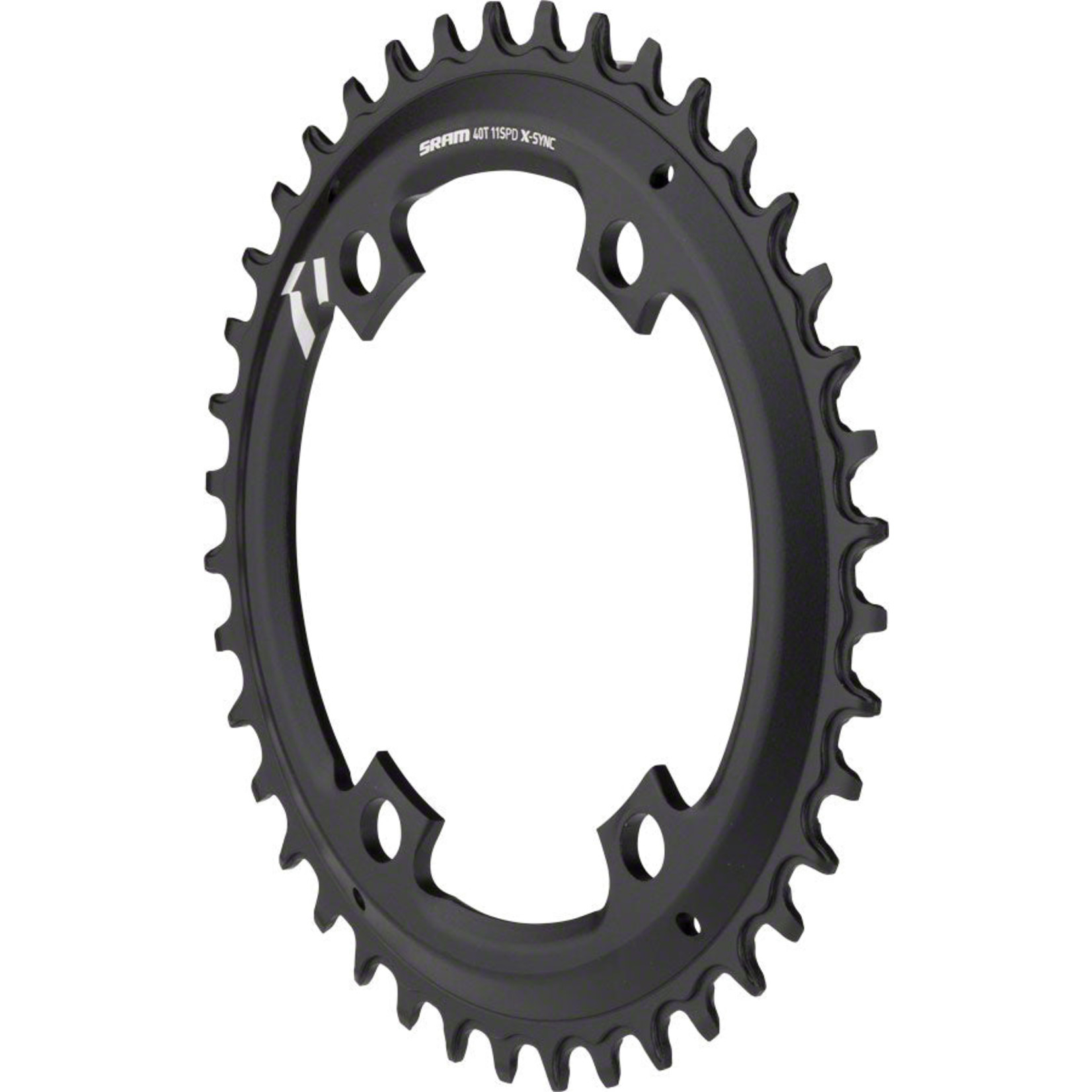 SRAM Sram X-Sync Asymmetric 40T 1x11 Chainring 110 BCD, Aluminium, Black