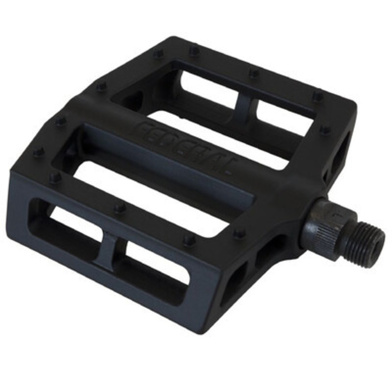 Federal Federal Contact Plastic Pedal 9/16" Black