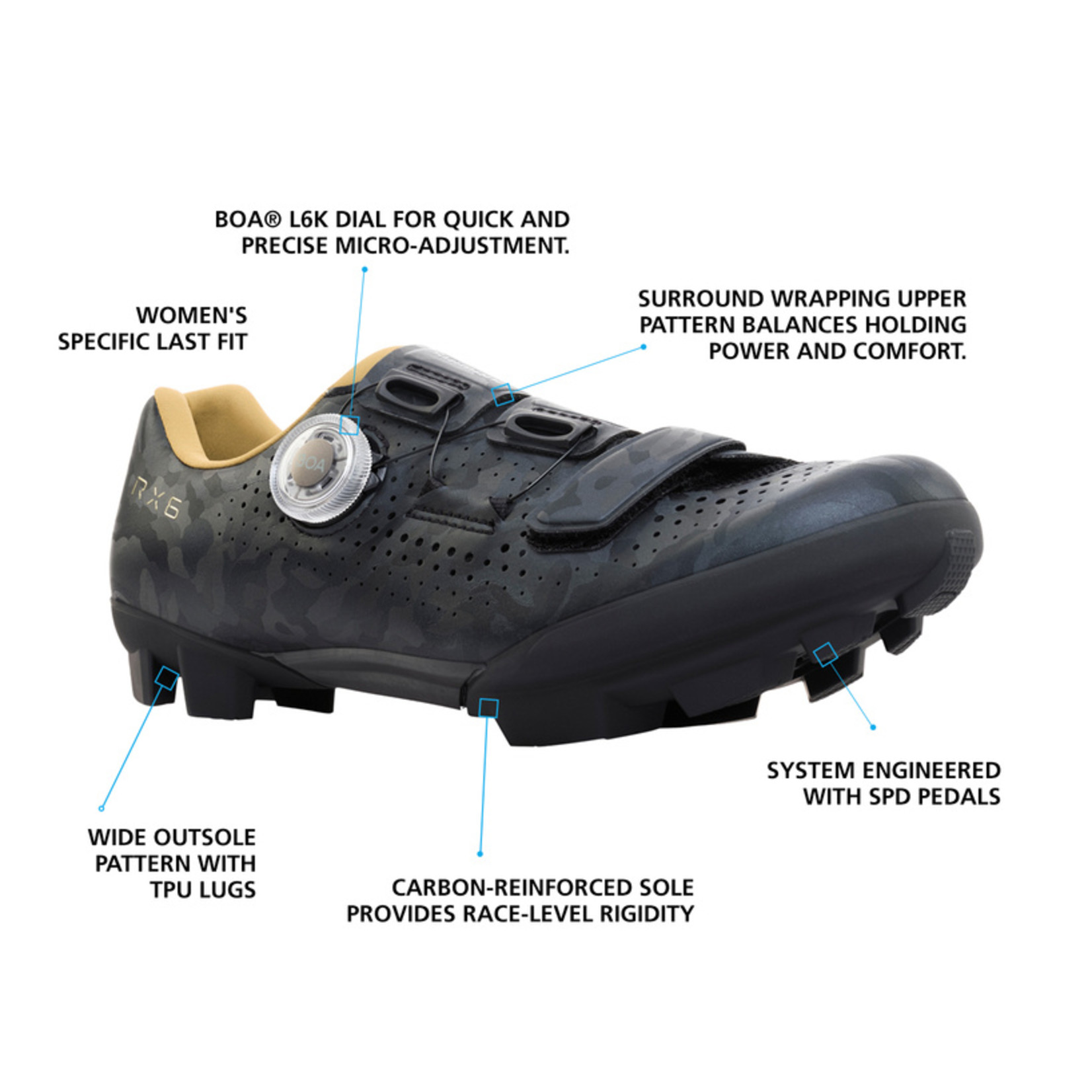 Shimano Shimano RX6W Women's Gravel Shoe