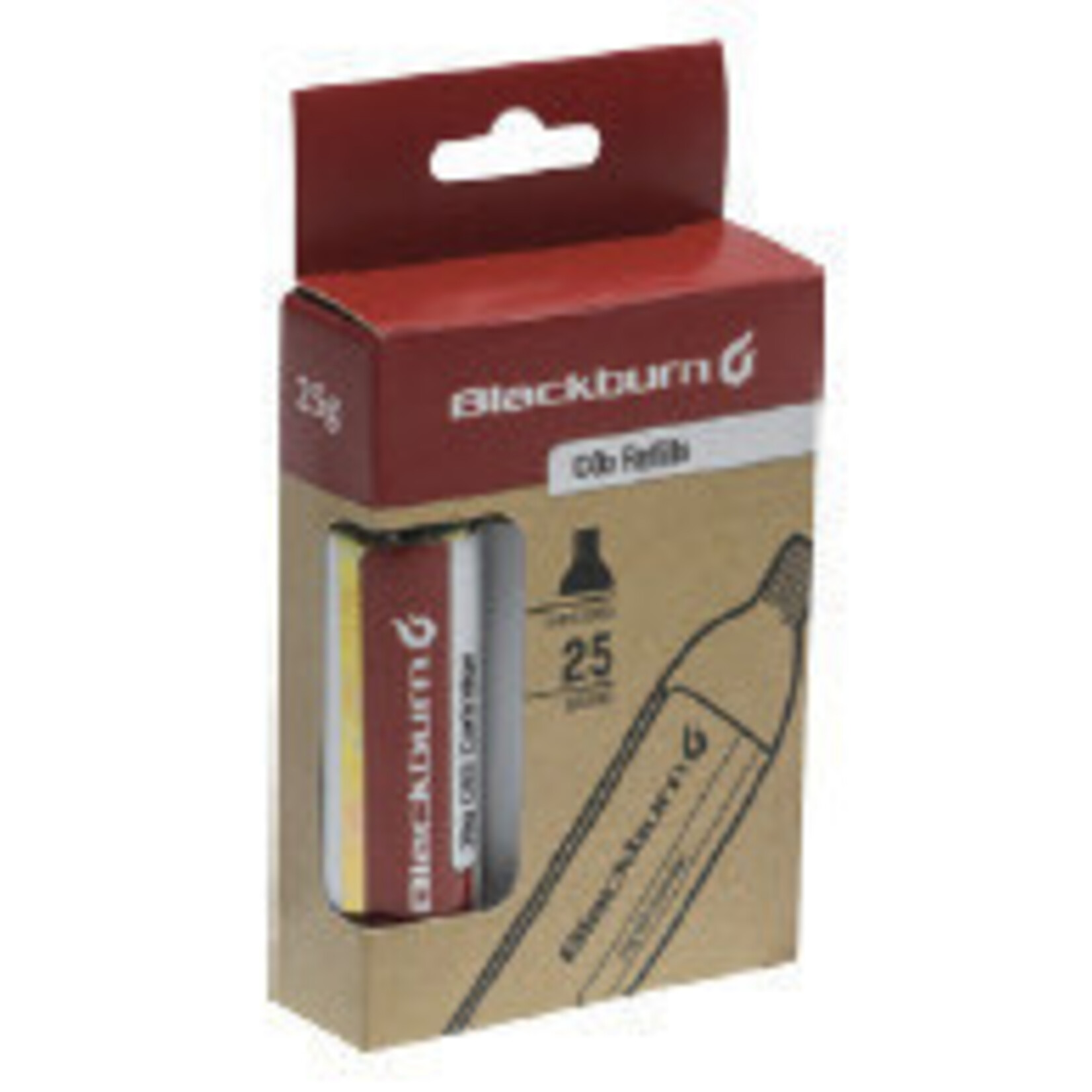 Blackburn Blackburn Threaded CO2 Cartridge 3 Pack 25g