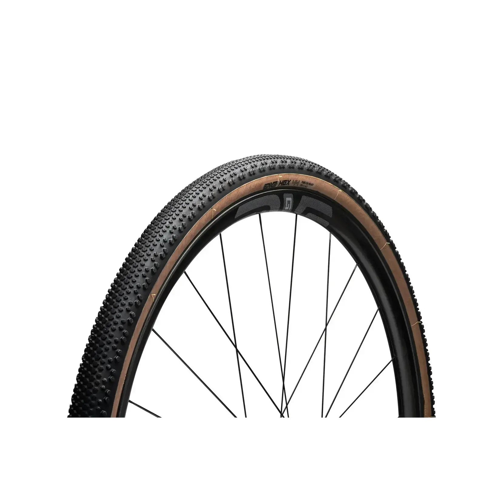 ENVE ENVE Hex 700x40C Tubeless Ready Folding Bead Gravel Tire Tan Sidewall