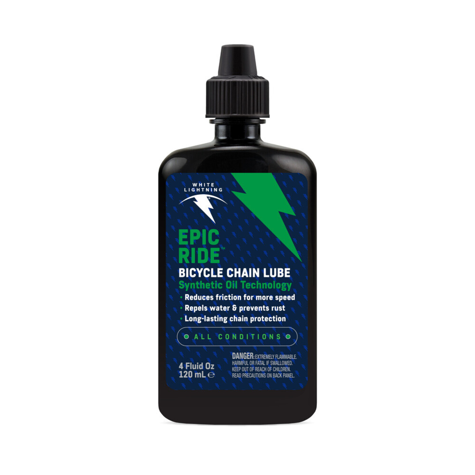 White Lightning White Lightning Epic Ride Lube 4oz Bottle