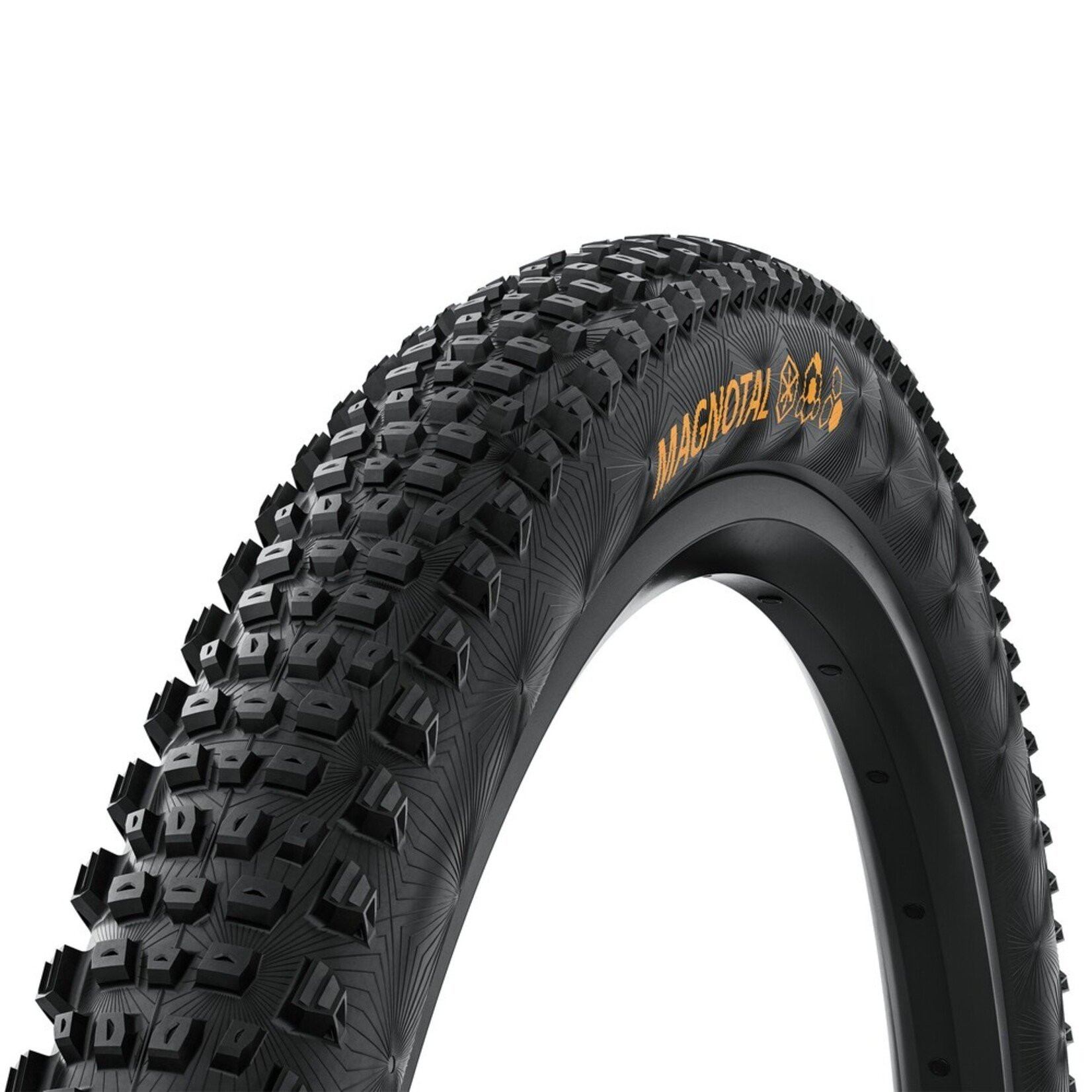 Continental Continental Magnotal Trail Grip 29x2.40 Folding Bead Tubeless Ready Tire Black
