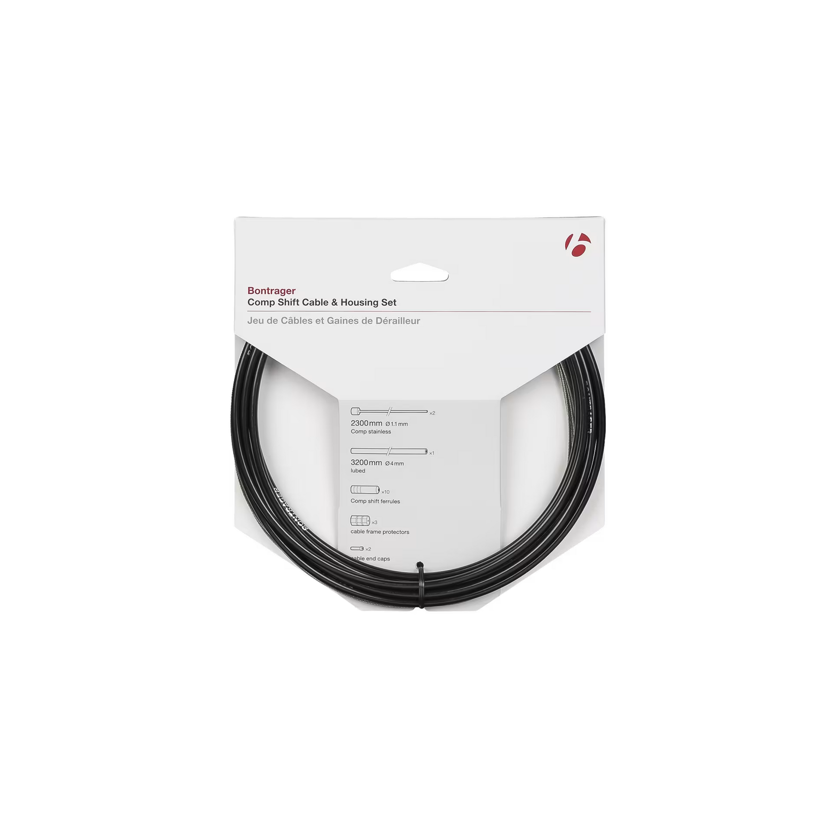 Bontrager Bontrager Comp Shift Cable & Housing Set Black