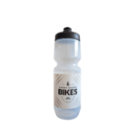 Parry Sound Bikes Parry Sound Bikes 26oz Purist Water Bottle Clear/ White