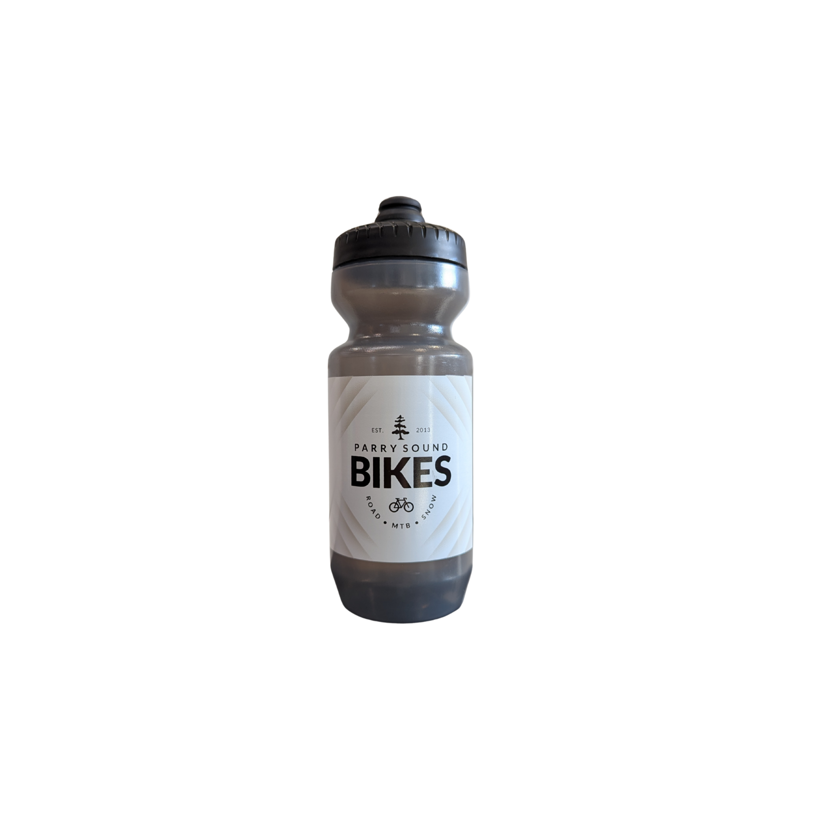 Parry Sound Bikes Parry Sound Bikes 22oz Purist Water Bottle Smoke/ White