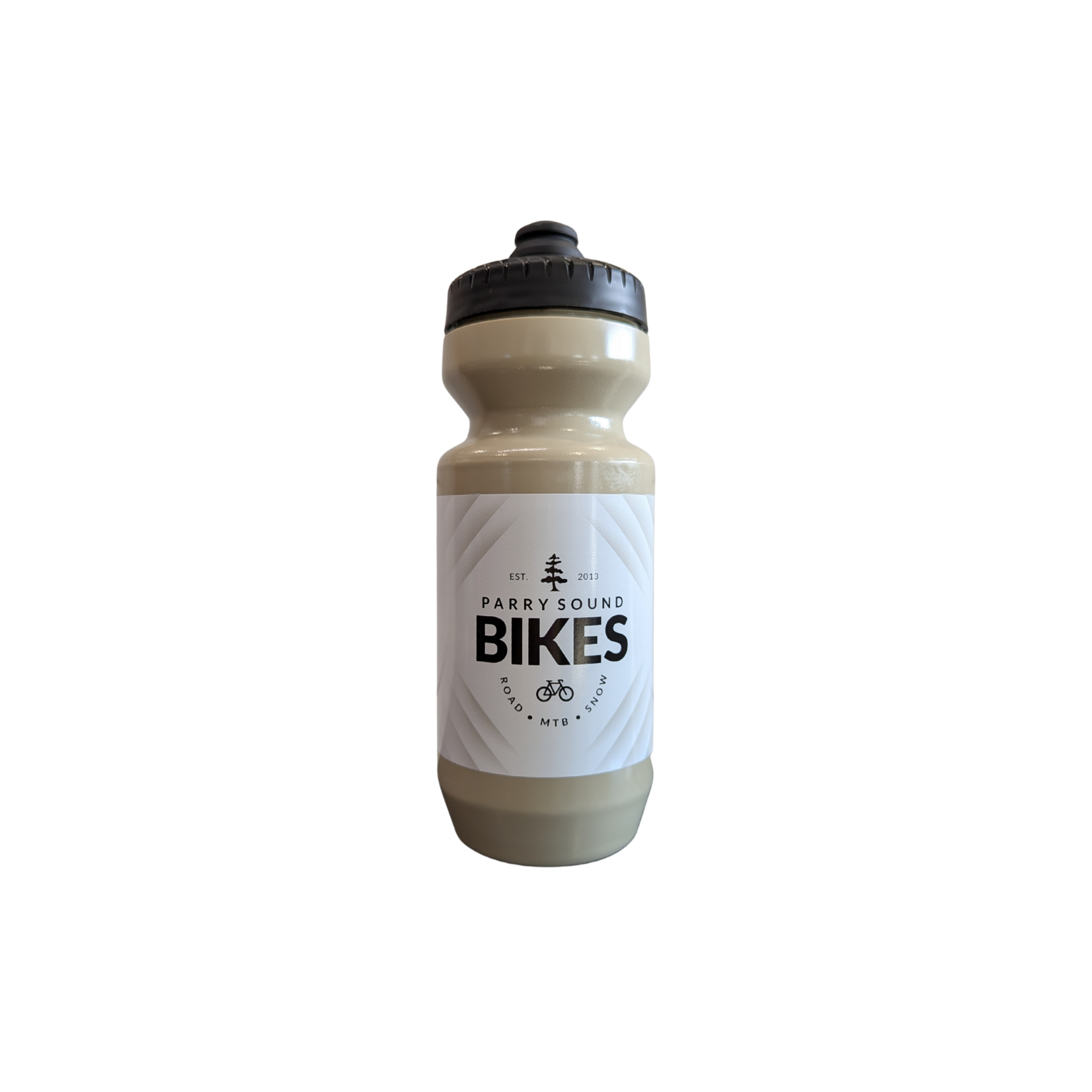 Parry Sound Bikes Parry Sound Bikes 22oz Purist Water Bottle Tan/ White