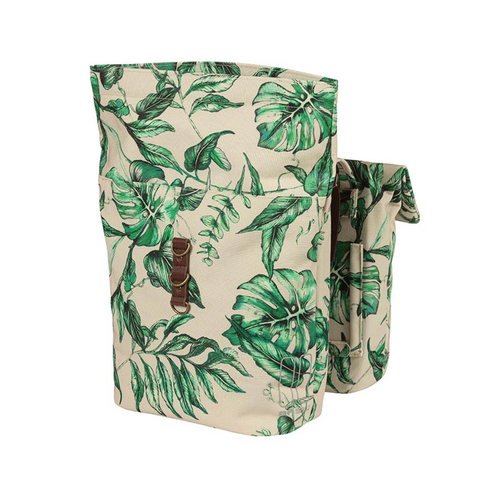 Basil Ever-Green Double Panniers 28L Floral Print