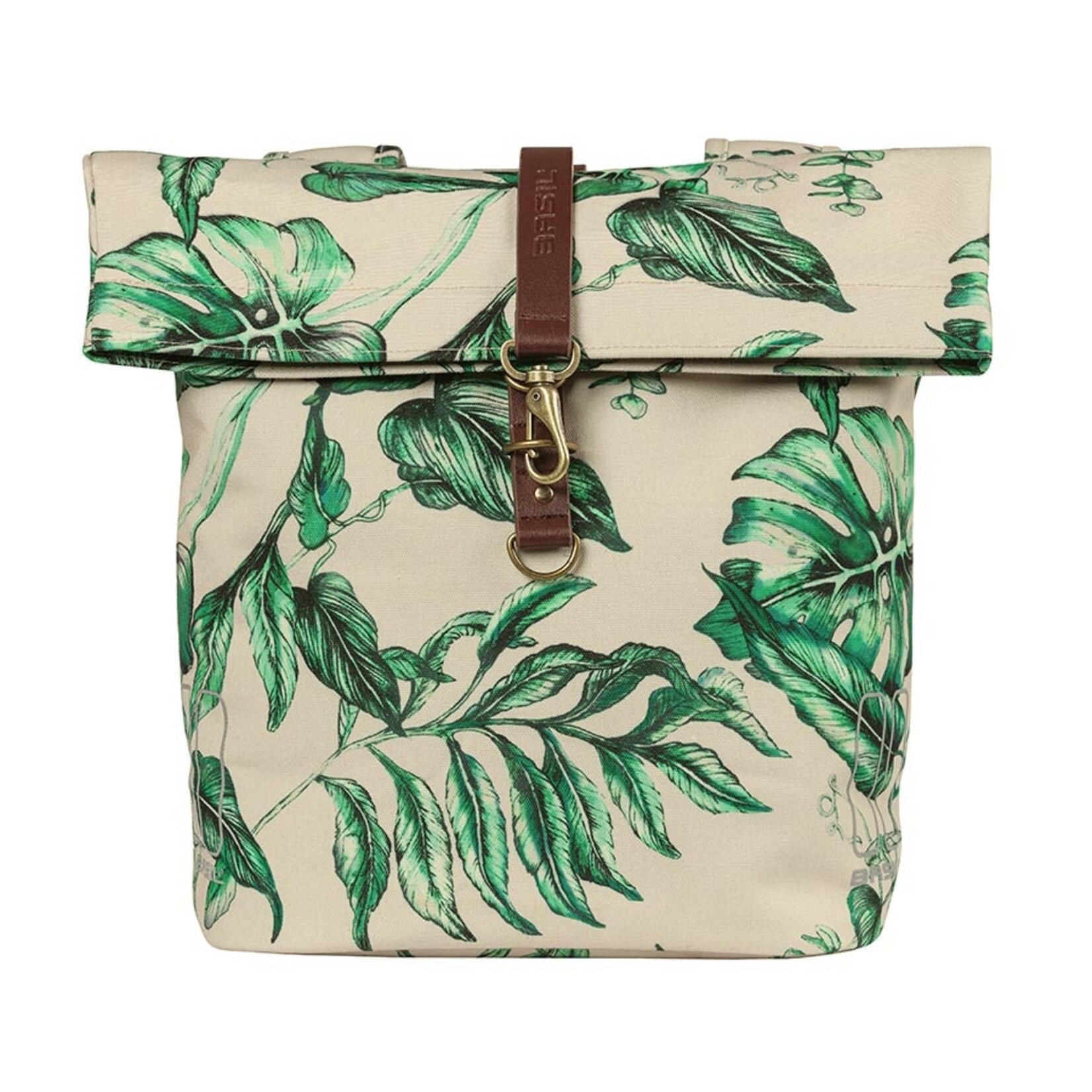 Basil Ever-Green Double Panniers 28L Floral Print