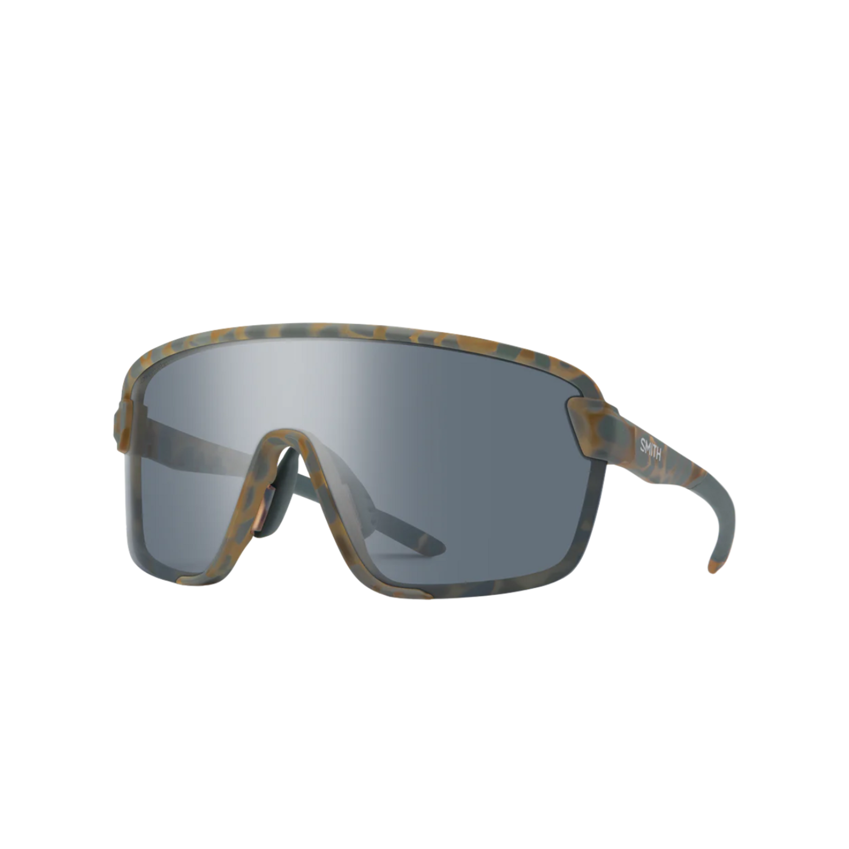Smith Smith Bobcat Cycling Glasses- Matte Flint / Tarmac Tortoise | ChromaPop Slate
