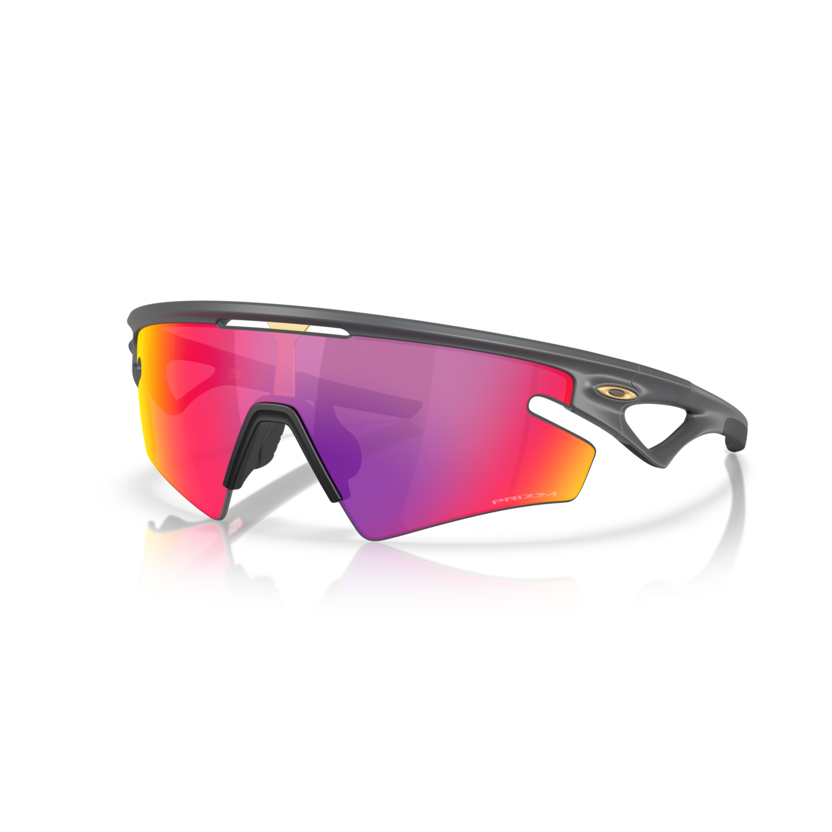 Oakley Oakley Sphaera Splash Sunglasses Matte Carbon/ Prizm Road Lens