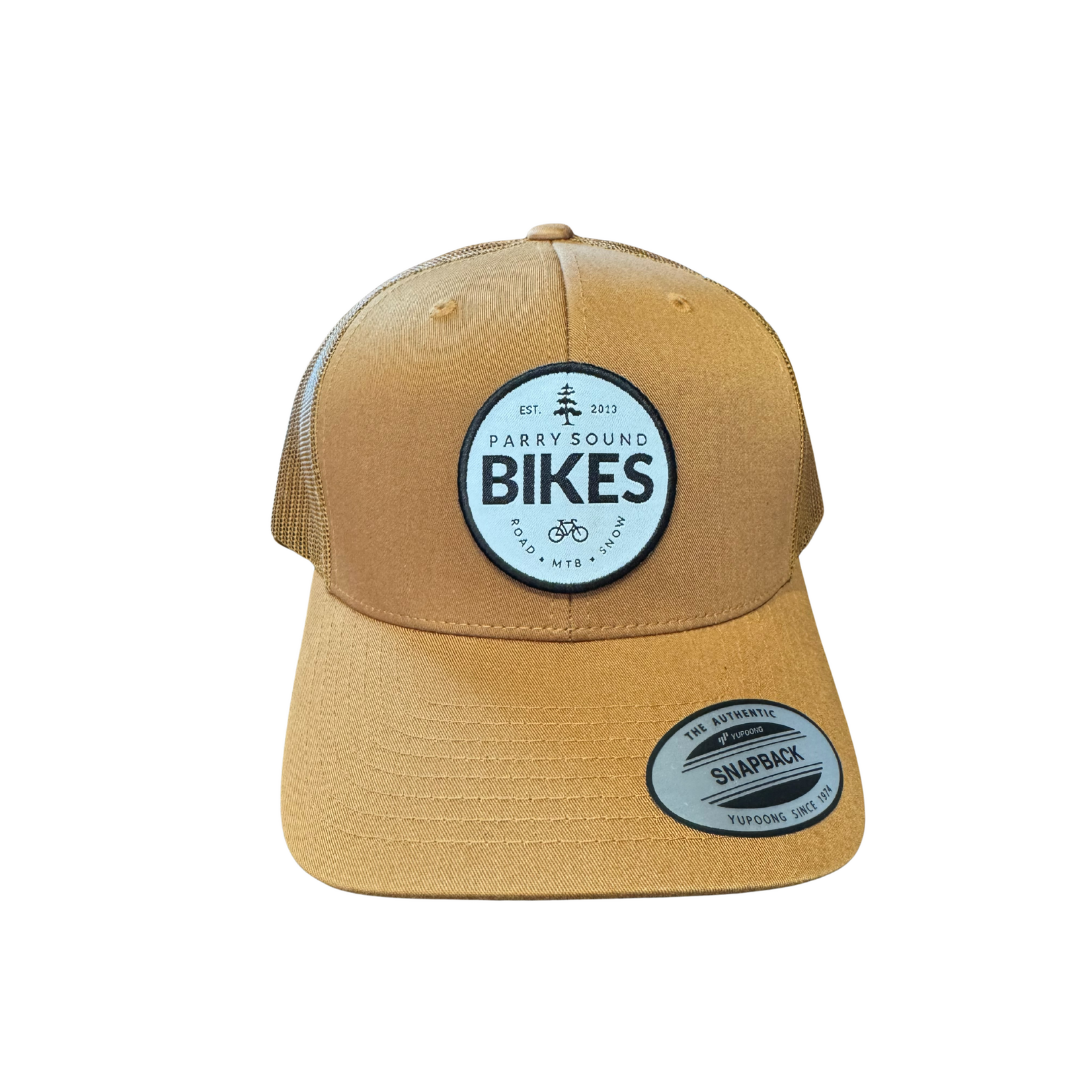 Parry Sound Bikes Parry Sound Bikes Snapback Hat Toffee