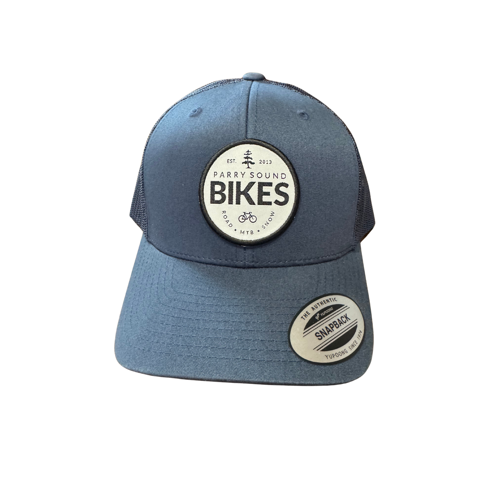 Parry Sound Bikes Parry Sound Bikes Snapback Hat Blue