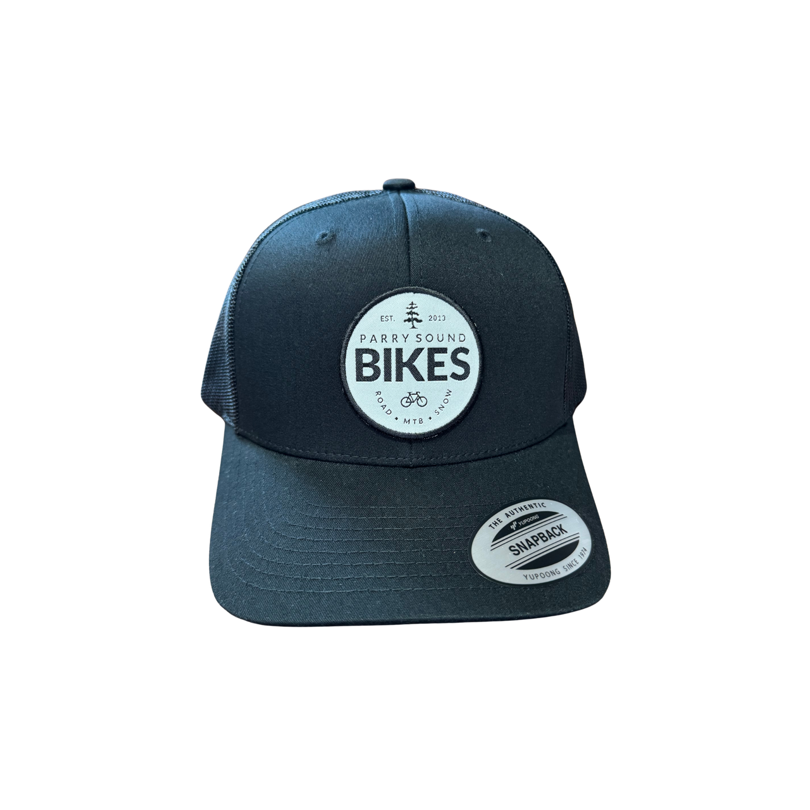 Parry Sound Bikes Parry Sound Bikes Snapback Hat Black