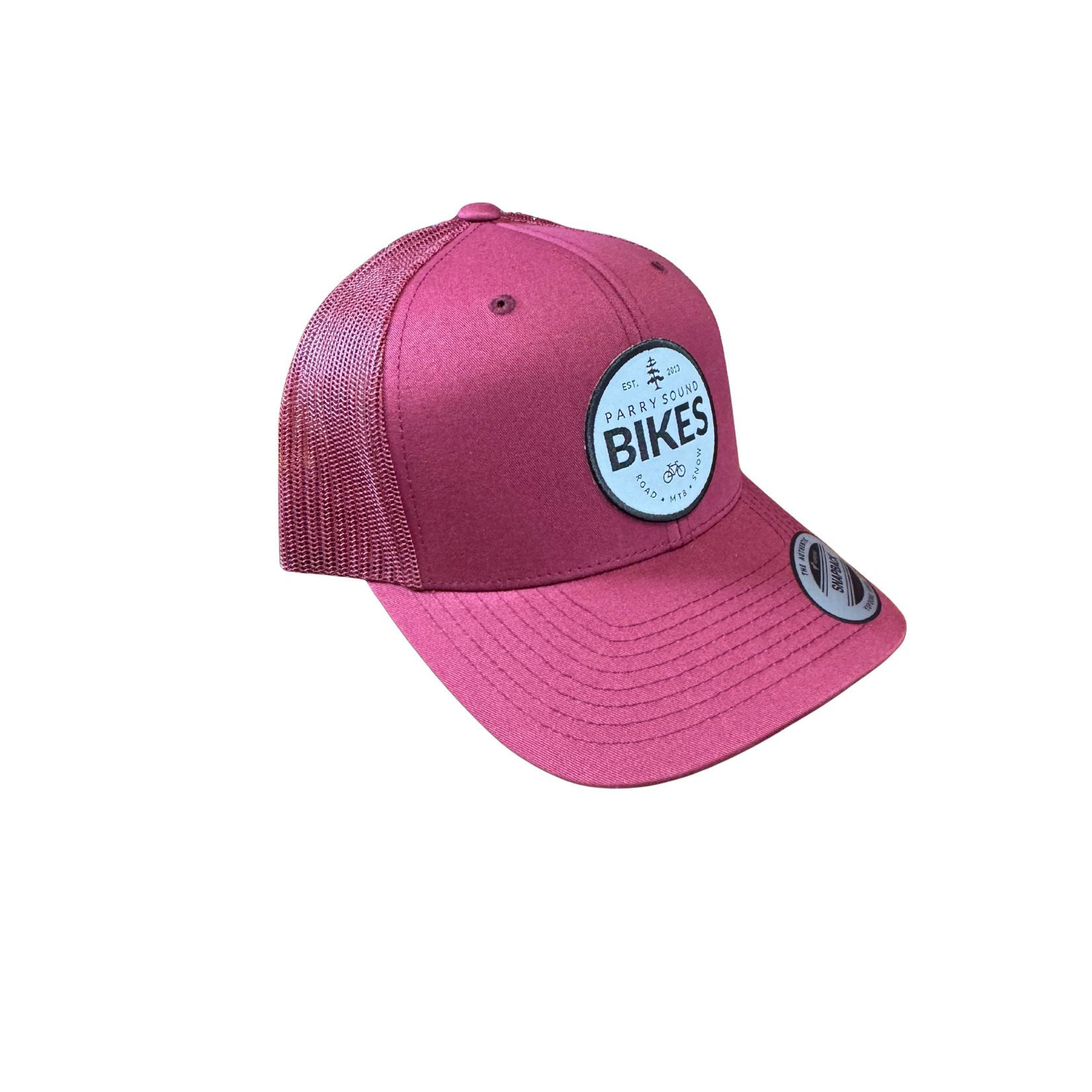Parry Sound Bikes Parry Sound Bikes Snapback Hat Maroon