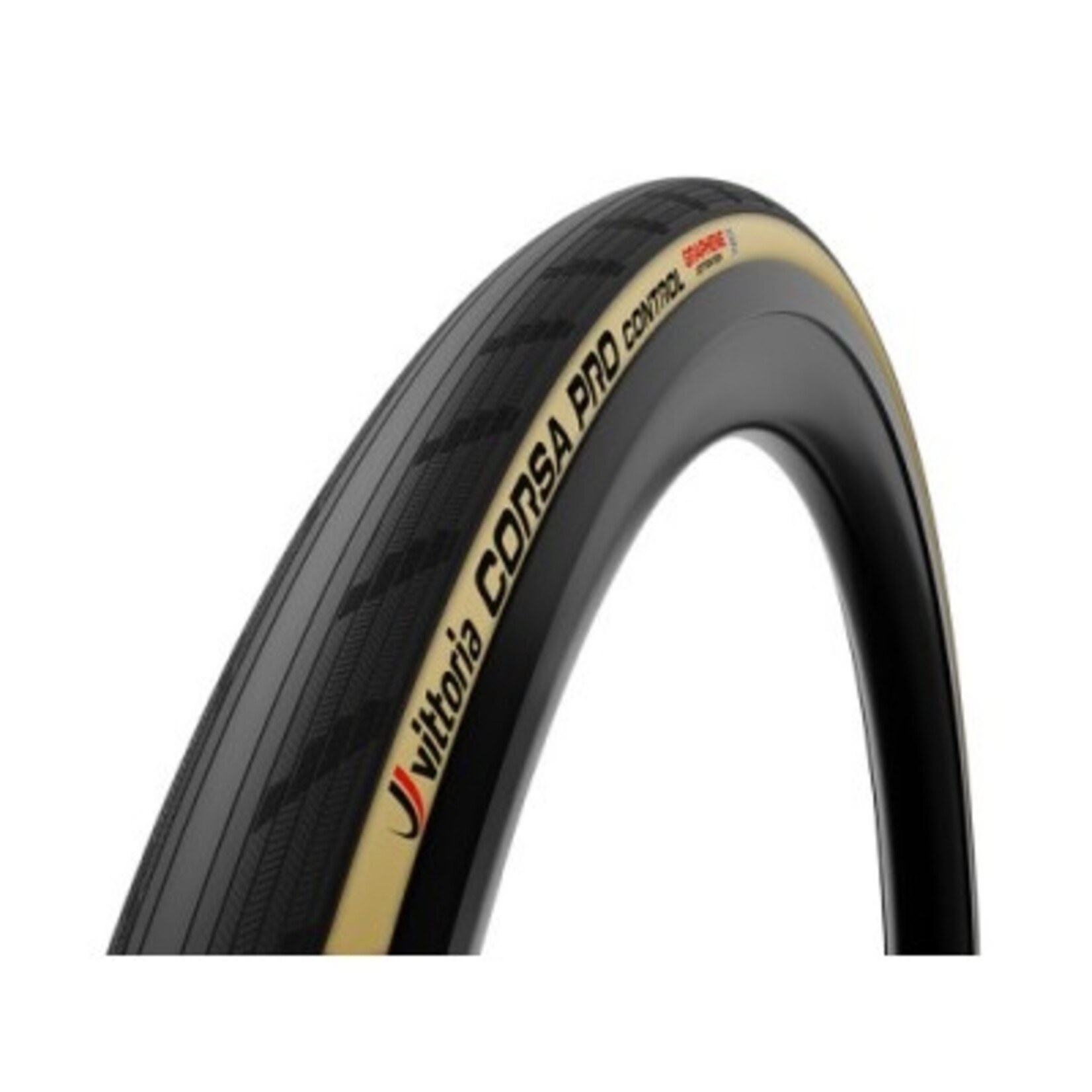 Vittoria Vittoria Corsa Pro Control 700x32C Tubeless Ready Folding Bead Tire Tan Sidewall