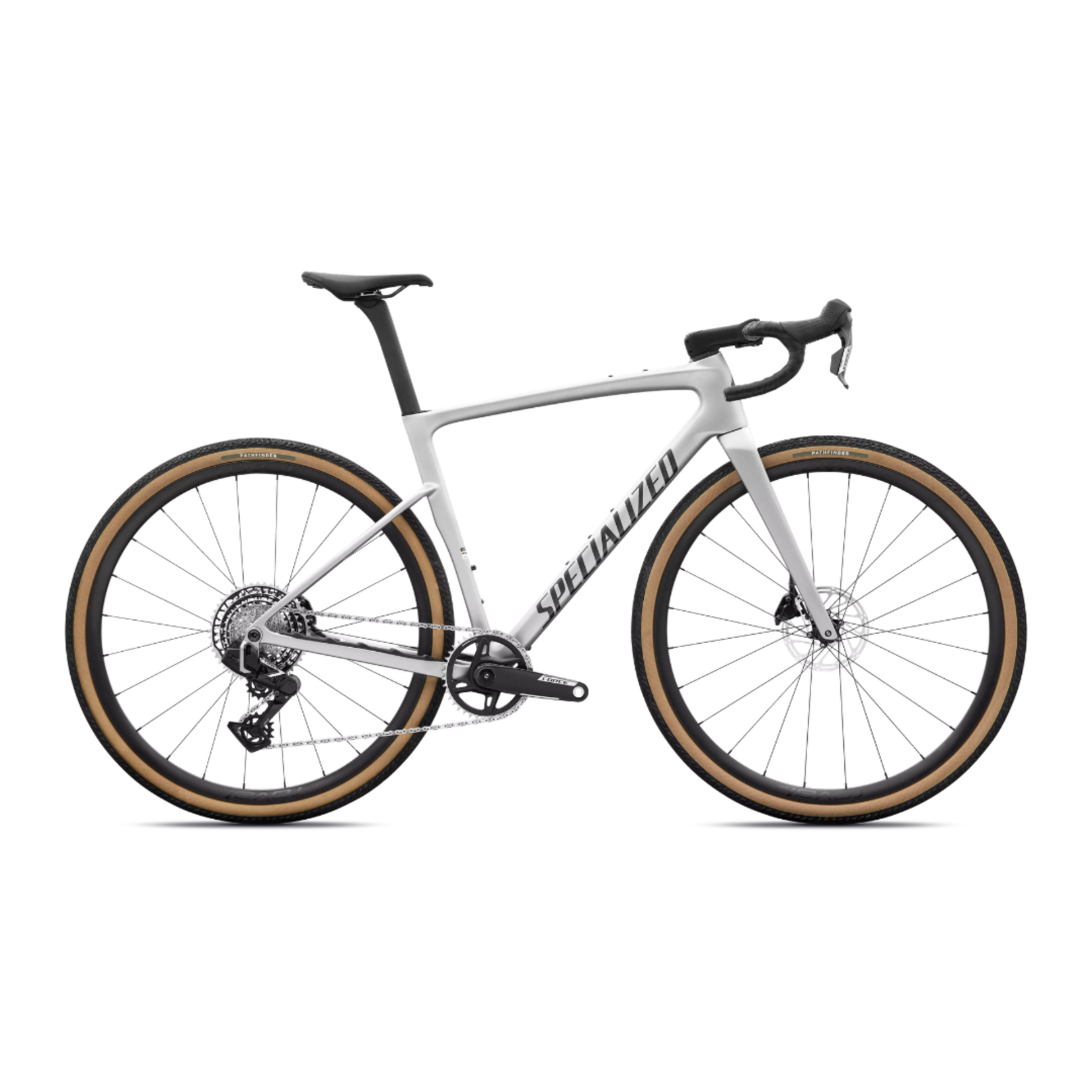 Specialized 2027 Specialized Crux 5 Expert SRAM Force XPLR  Shadow Silver/Obsidian Metallic 56