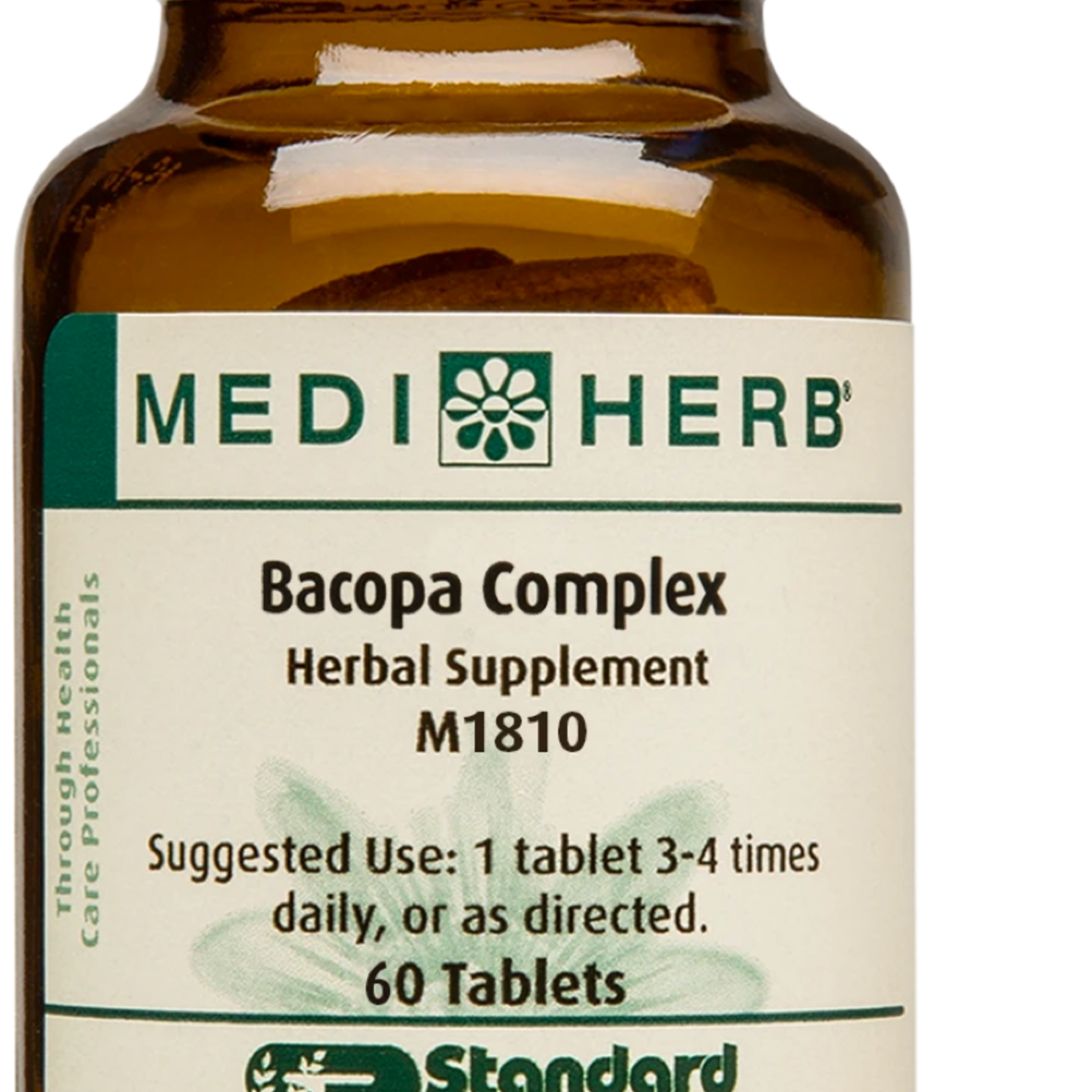MediHerb Bacopa Complex 60T [SPECIAL ORDER: email: hello@corecarecenter.com]