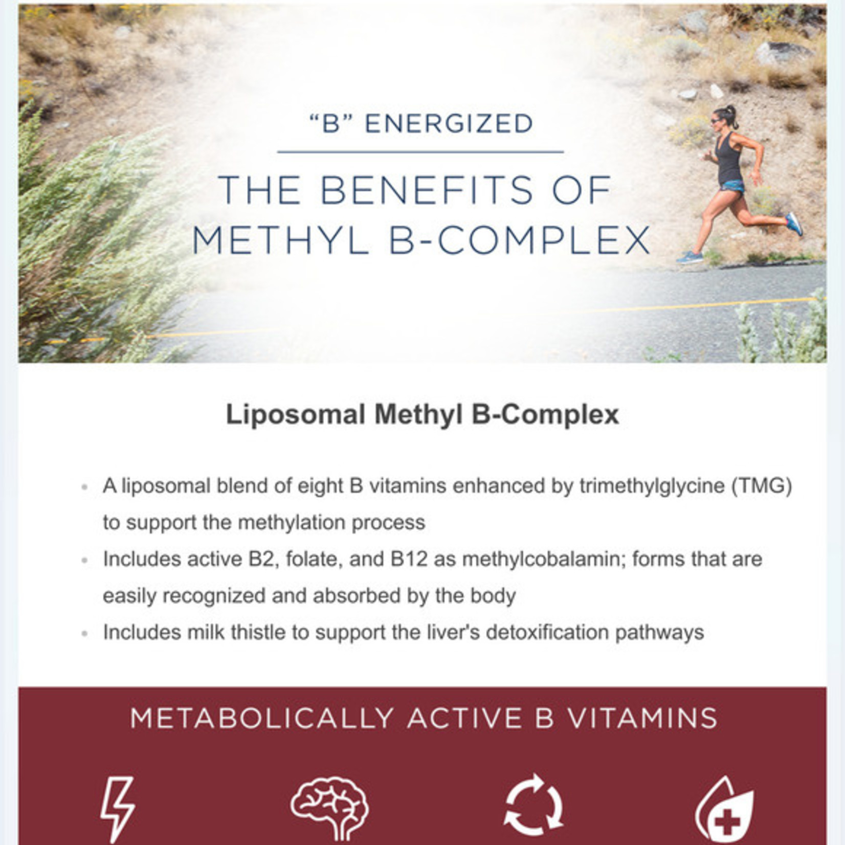 Quicksilver Methyl B Complex + Lemon Raspberry Liposomal 1.7 FL. OZ.