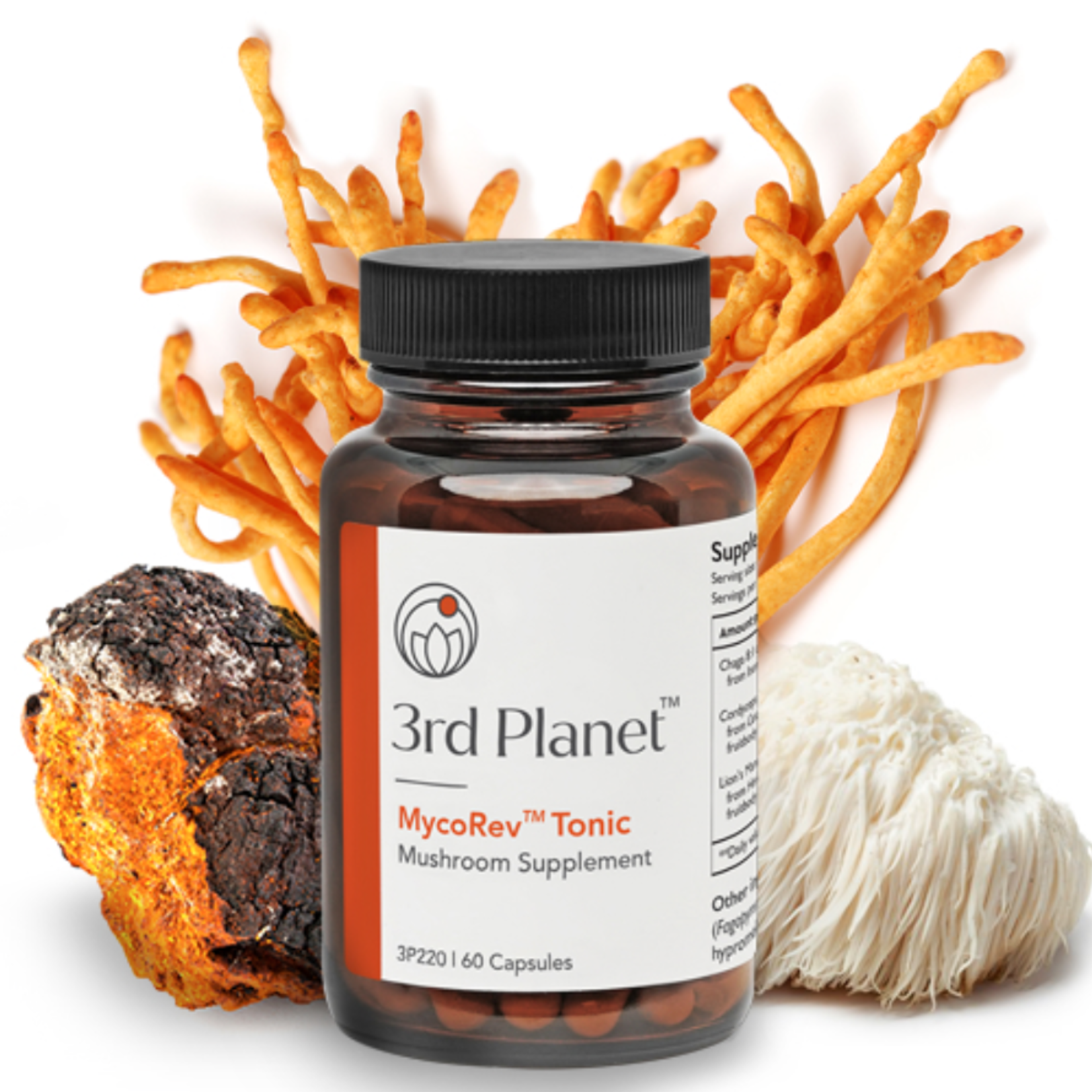 3rd Planet MycoRev Tonic 60 Capsules