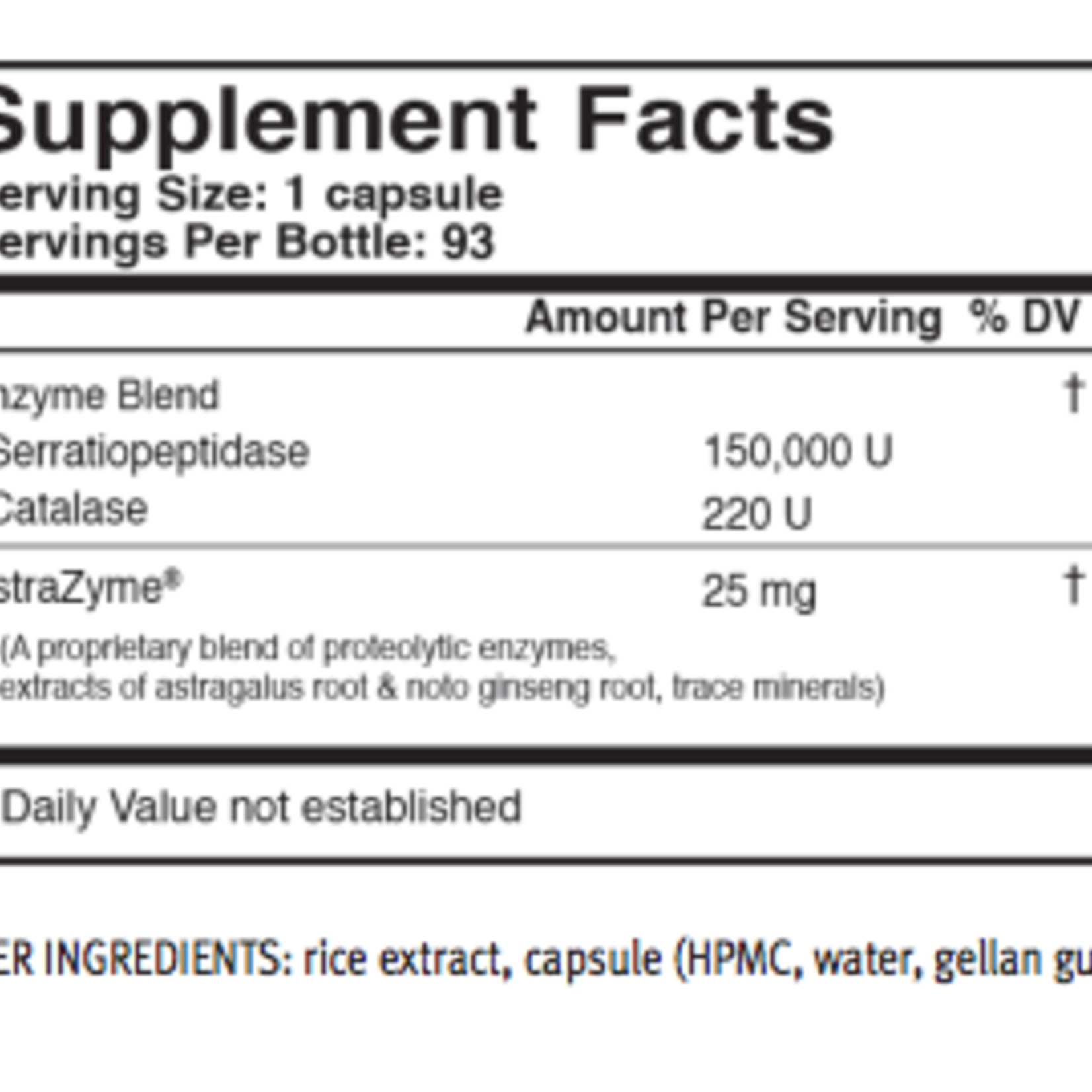 US Enzymes Serraxym 93C
