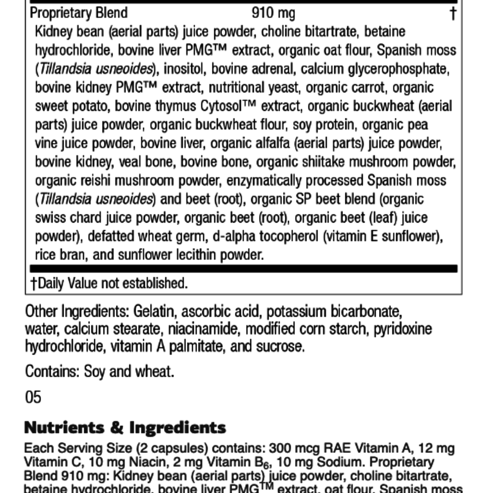 Standard Process Albaplex®, 150 capsules