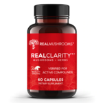 Real Mushrooms Real Clarity Mushroom, 60 capsules