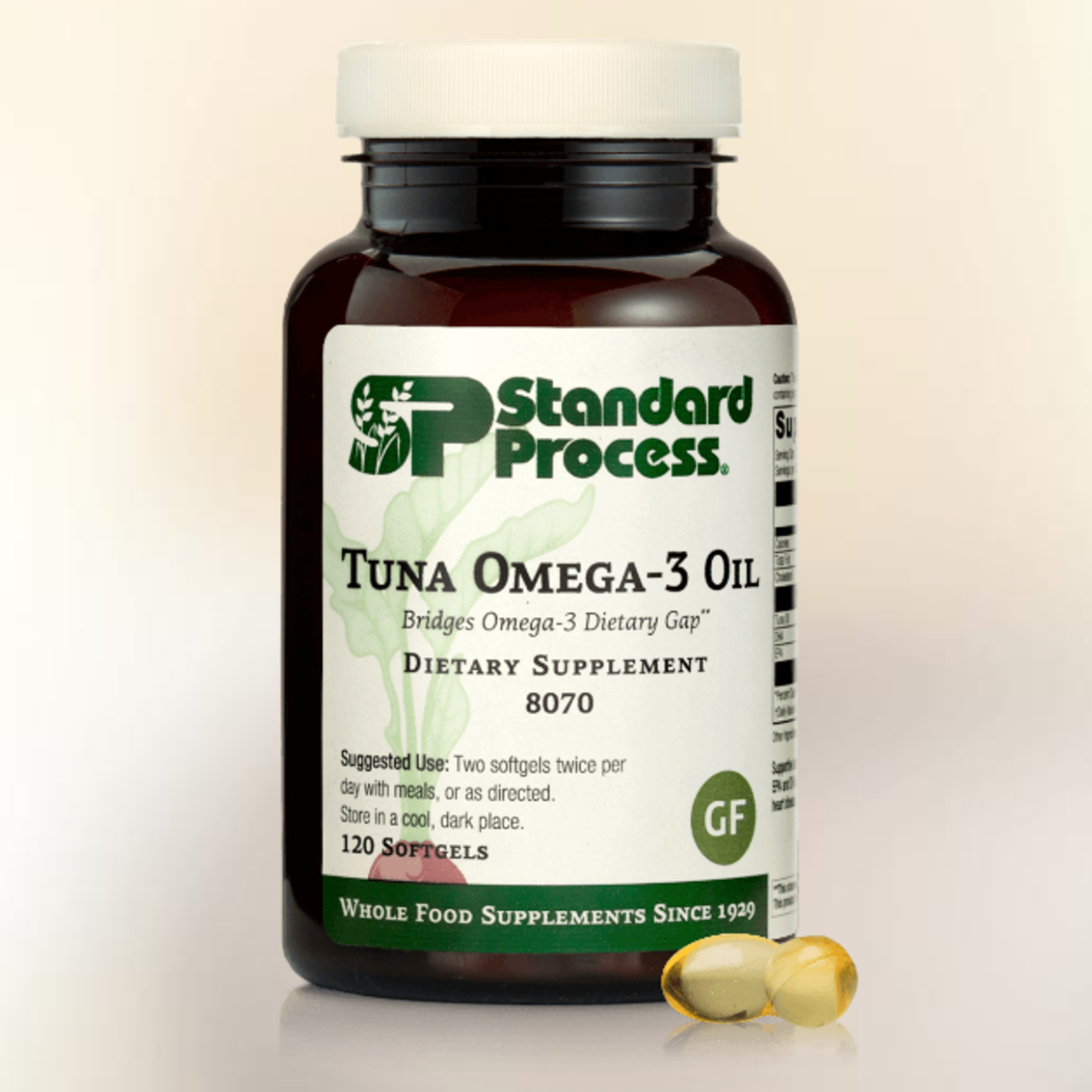 Standard Process Tuna Omega-3 Oil 120 Pearls [SPECIAL ORDER: eMail: hello@corecarecenter.com]