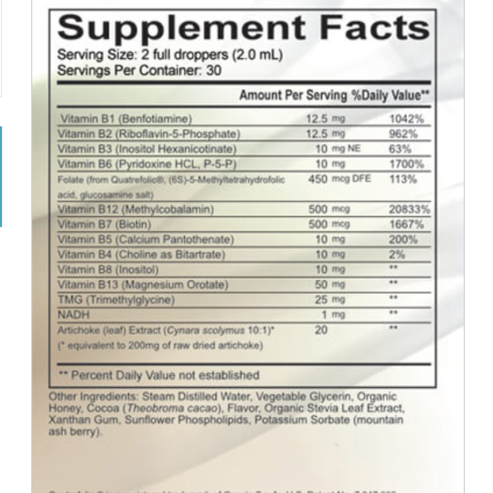 Physica Vitamin B Coenzyme Complex 2oz