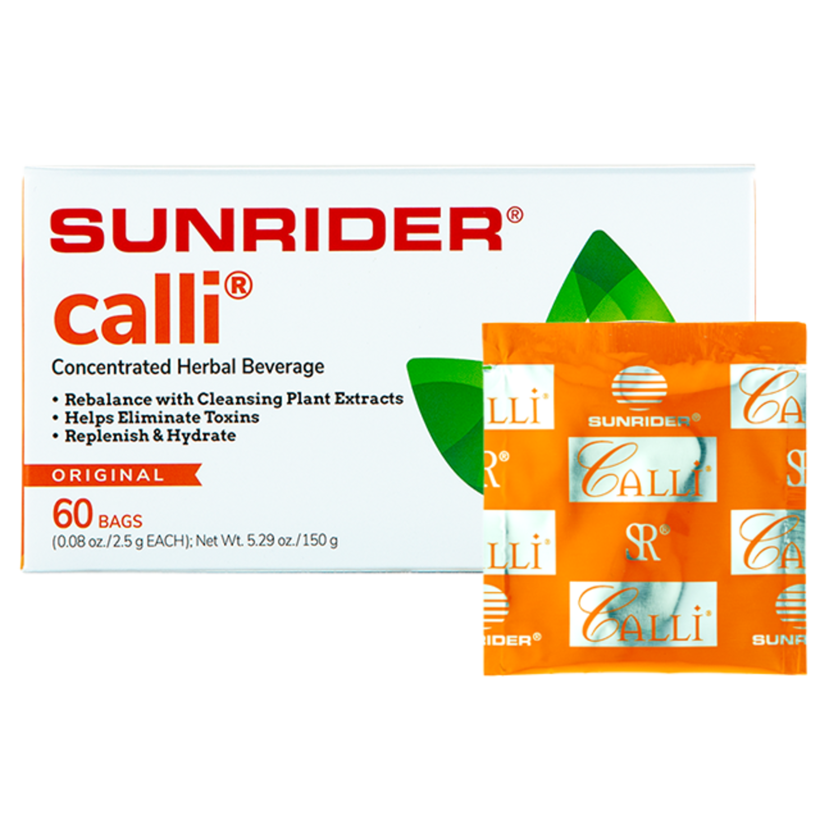 SunRider Calli Tea Regular 60 pk [SPECIAL ORDER ONLY]