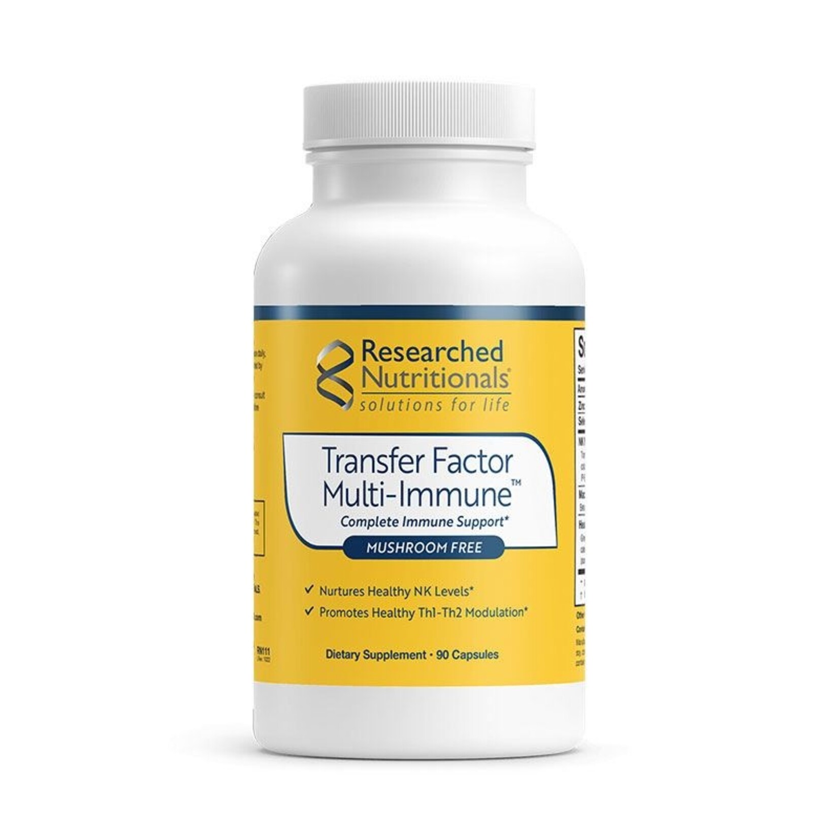 Researched Nutritionals Transfer Factor Multi-Immune™ (Mushroom-free) 90C