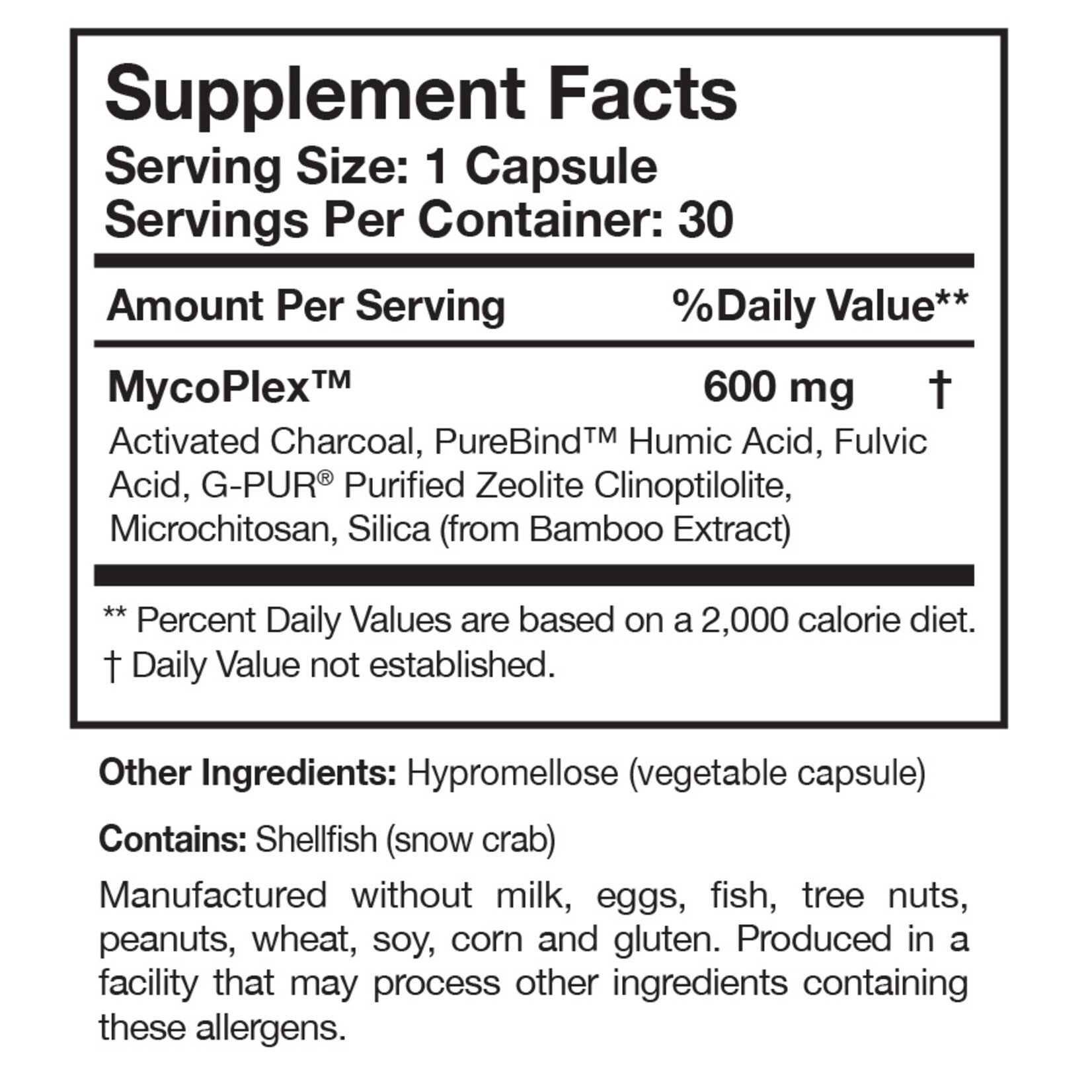 Researched Nutritionals MycoPul 30c