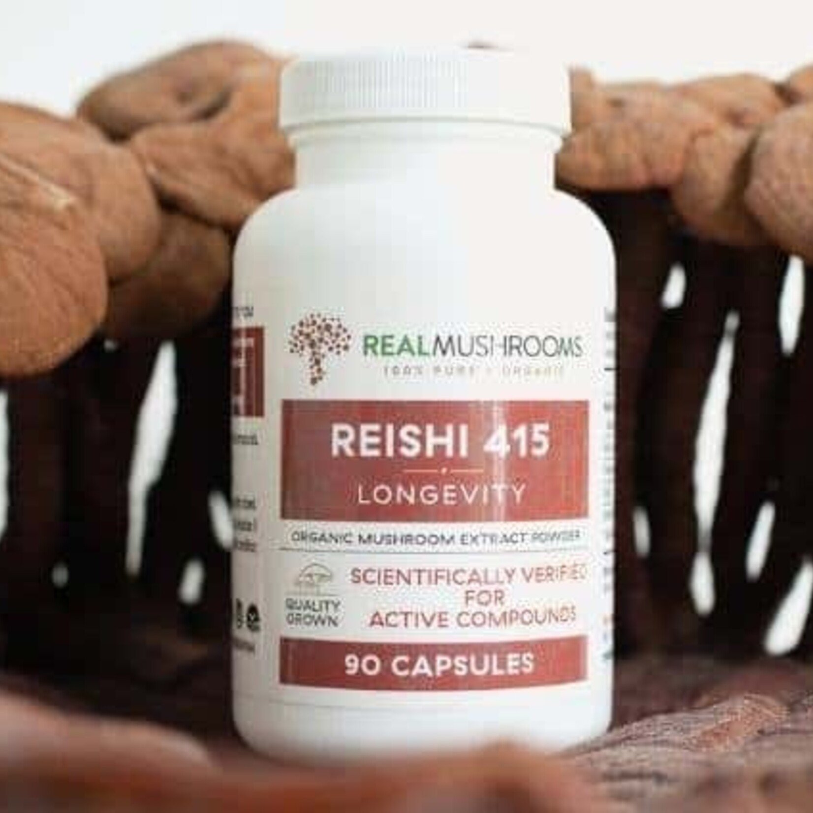 Real Mushrooms Reishi 415 Mushroom Powder 45g