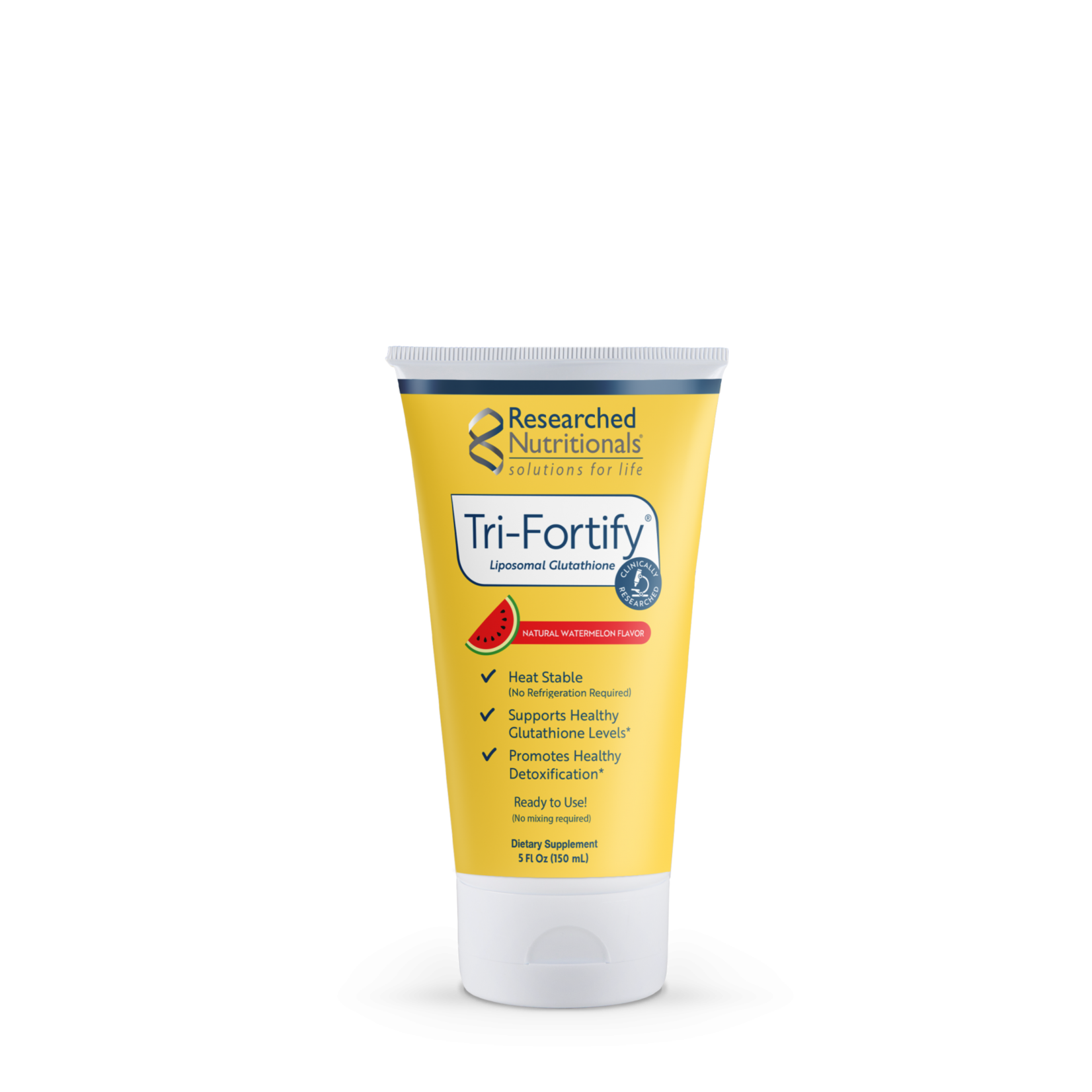 Researched Nutritionals Tri-Fortify Watermelon Liposomal Glutathione & Vitamin C 5 oz