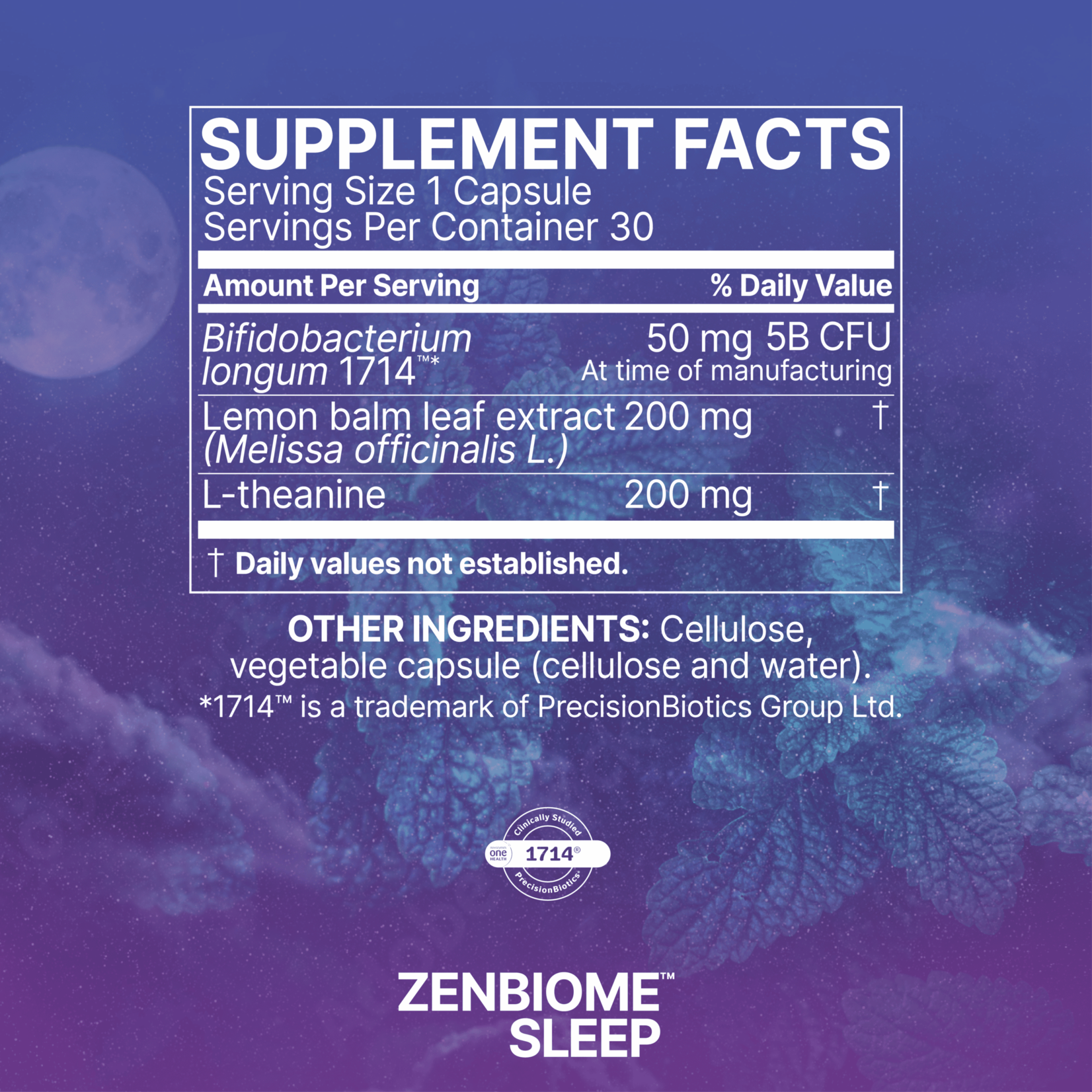 Microbiome Labs ZenBiome Sleep